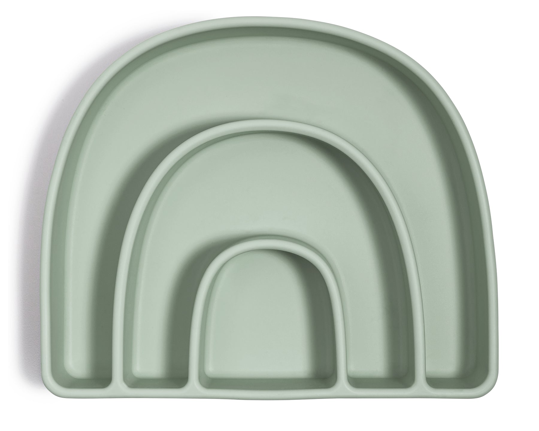 Ava + Oliver: Rainbow Plate | Mint Ava + Oliver: Rainbow Plate | Mint